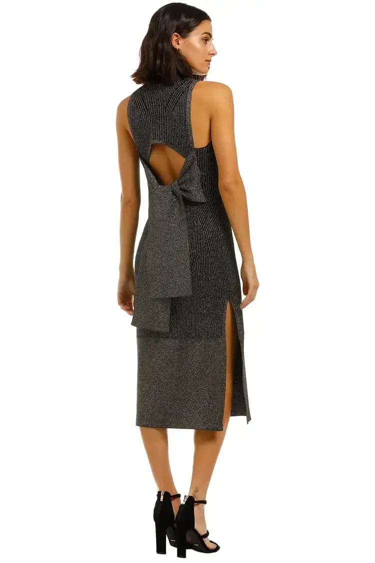 Camilla and Marc Perry Dress in Gunmetal Size 12 photo 3