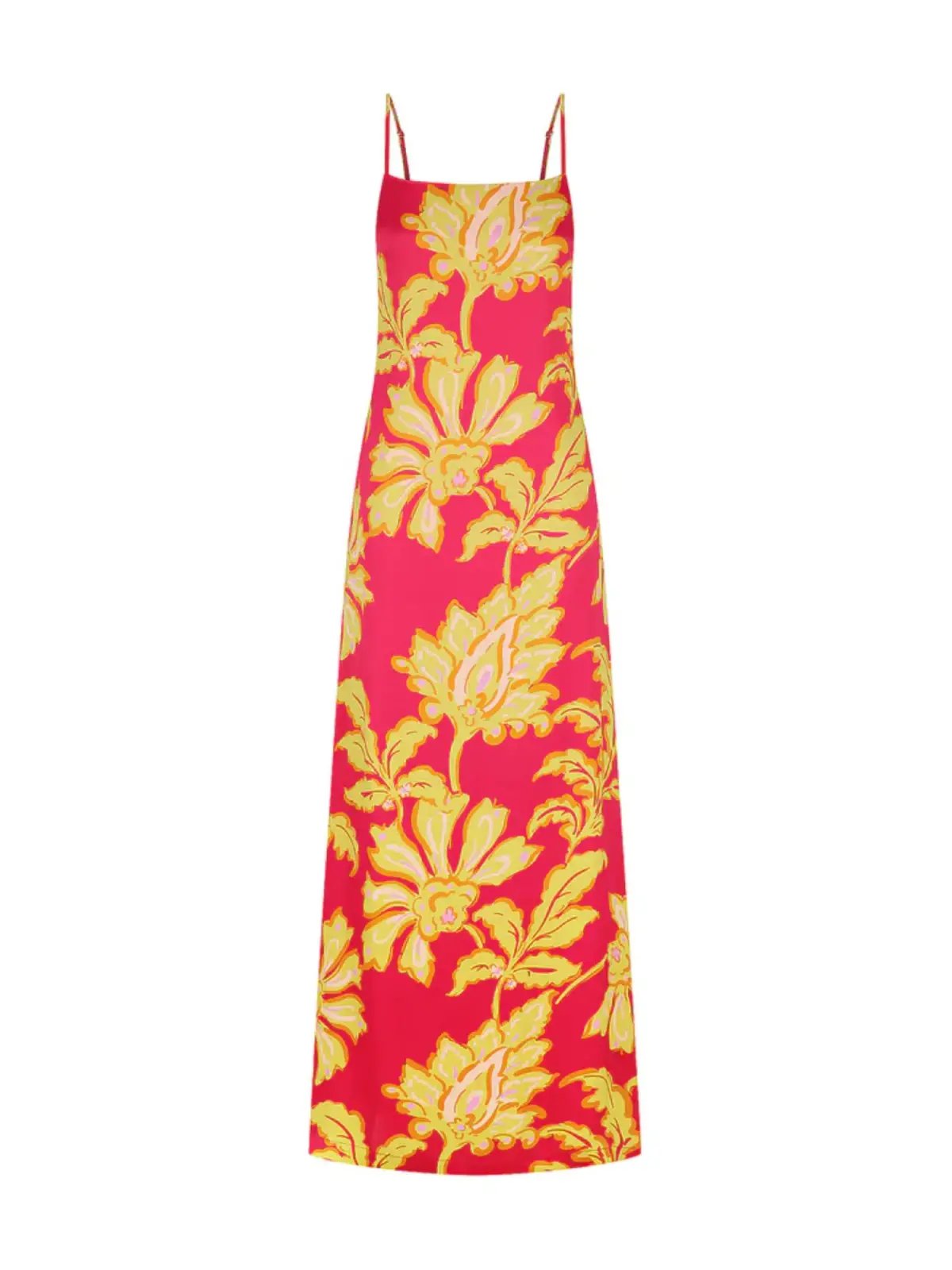 Hansen & Gretel Alchemy Dress in Fuschia Fern Print Size Small / AU 8 photo 5