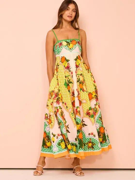 Alemais Lemonis Sundress Multi Print Size 8 photo 2