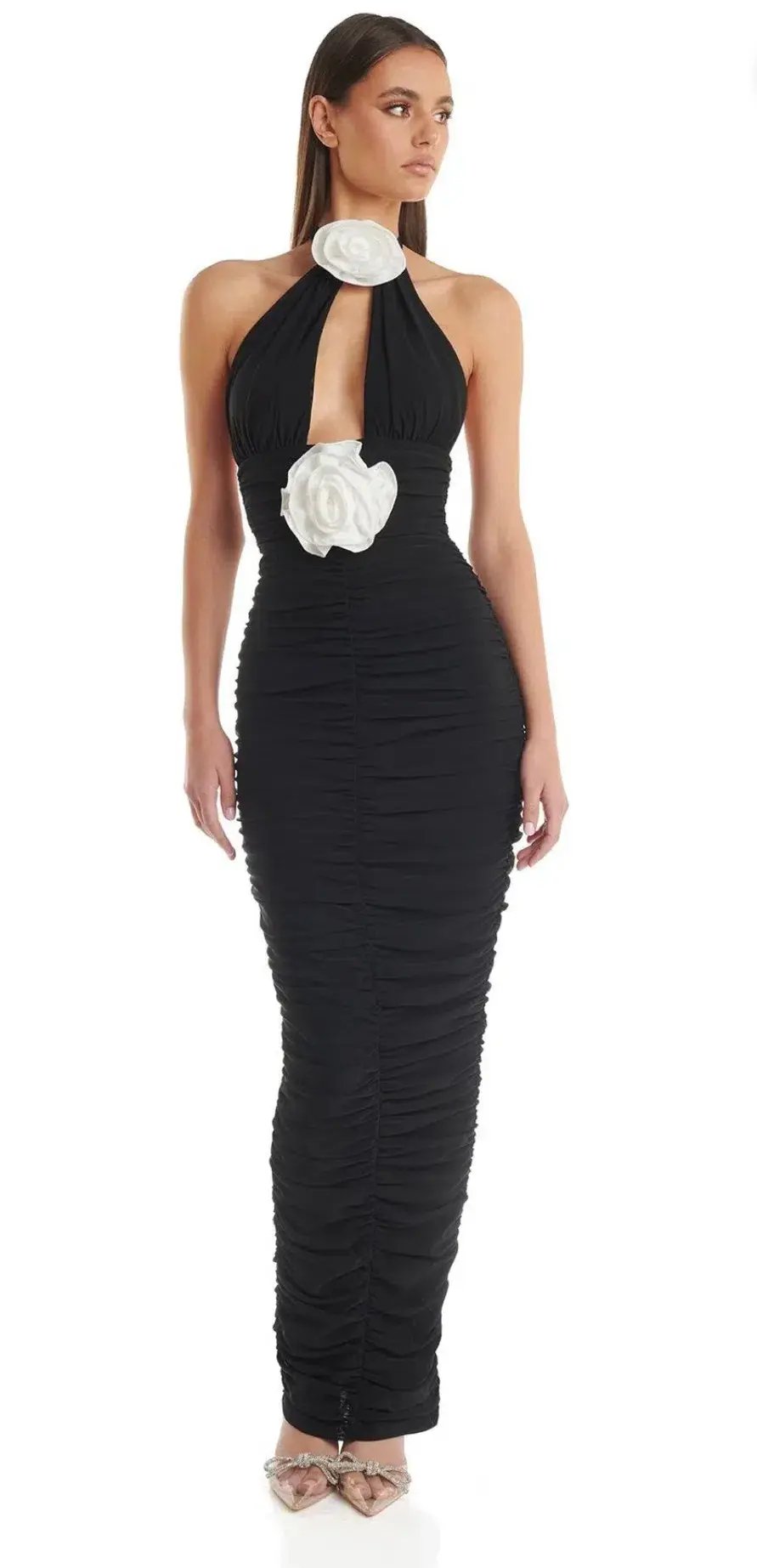 Eliya the Label Alanna Dress in Black Size 8 photo 4
