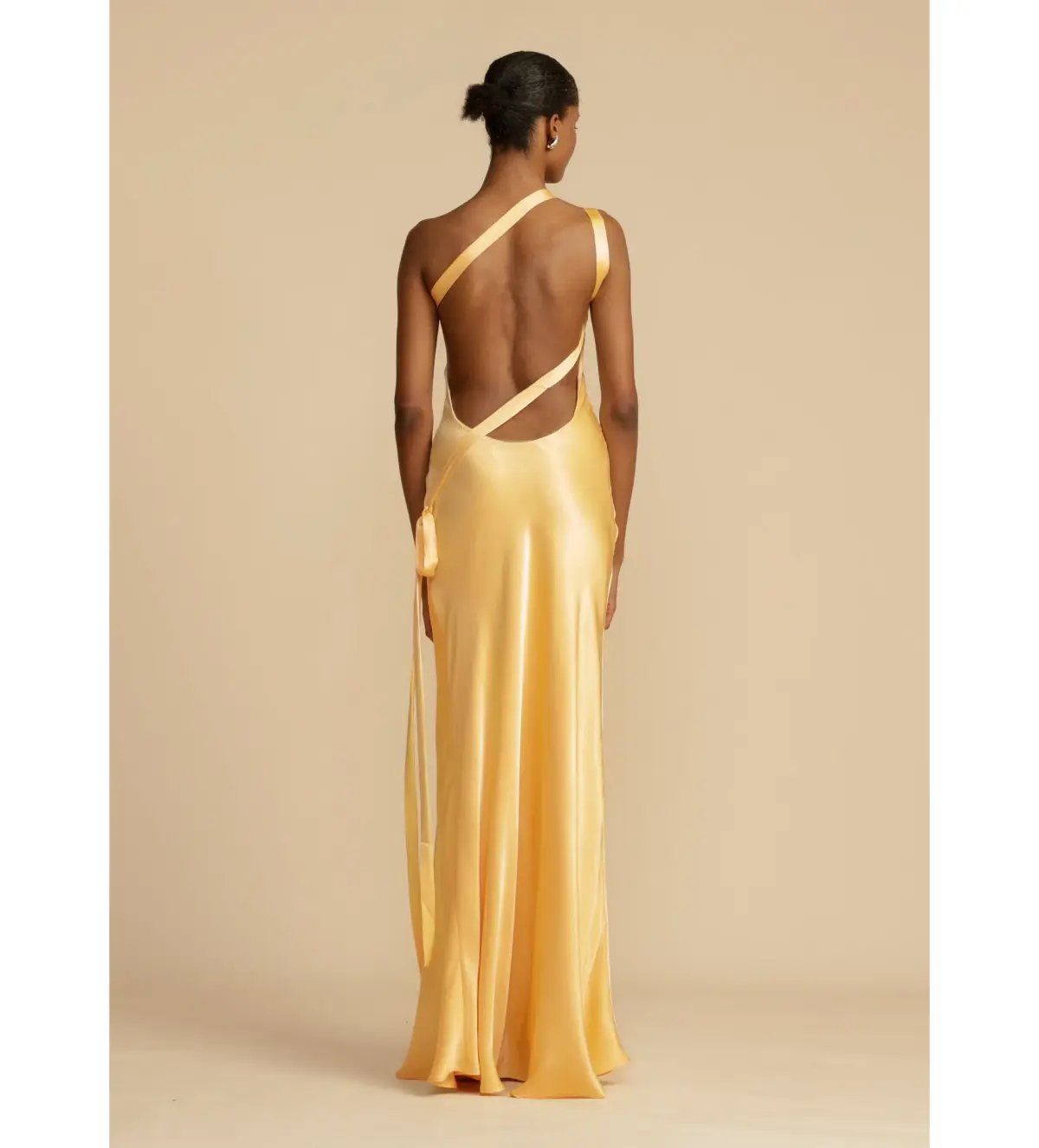 Arcina Ori Monique Gown in Yellow Size S/Au 8 photo 2