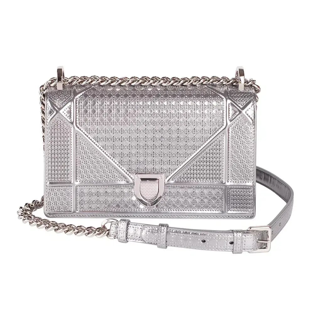 Dior Diorama Small Bag Silver photo 2