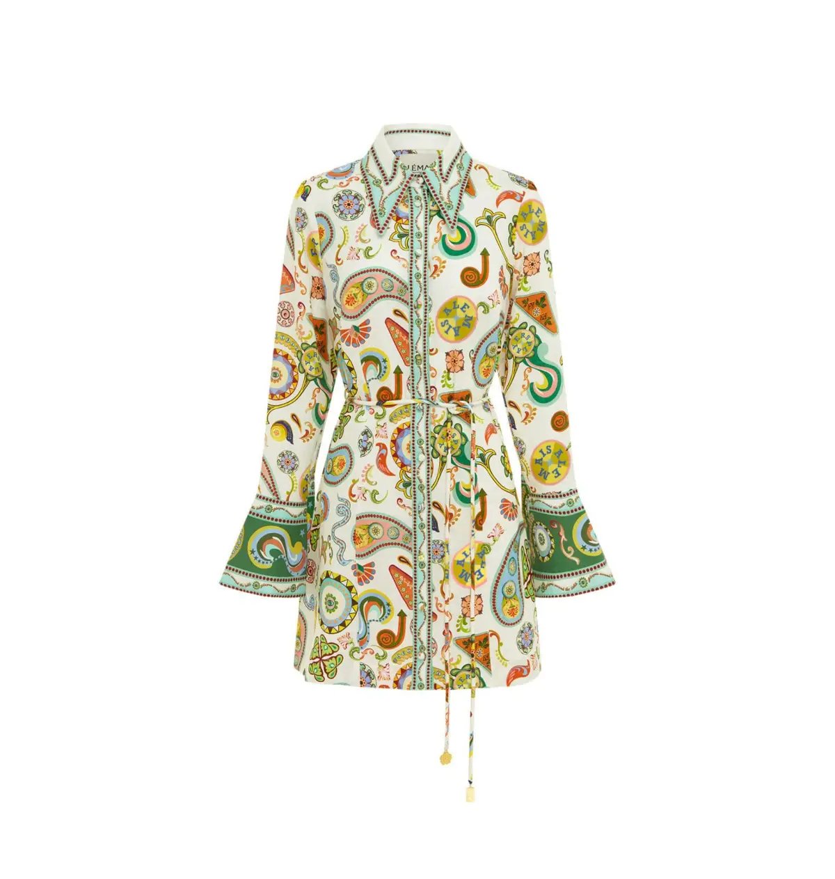 Alemais Arcade Mini Dress Print Size AU 10 photo 5