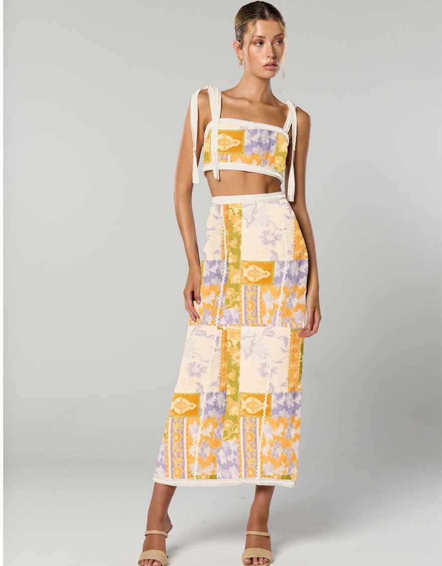 Winona Billie Crop Top & Midi Skirt, SET photo 4