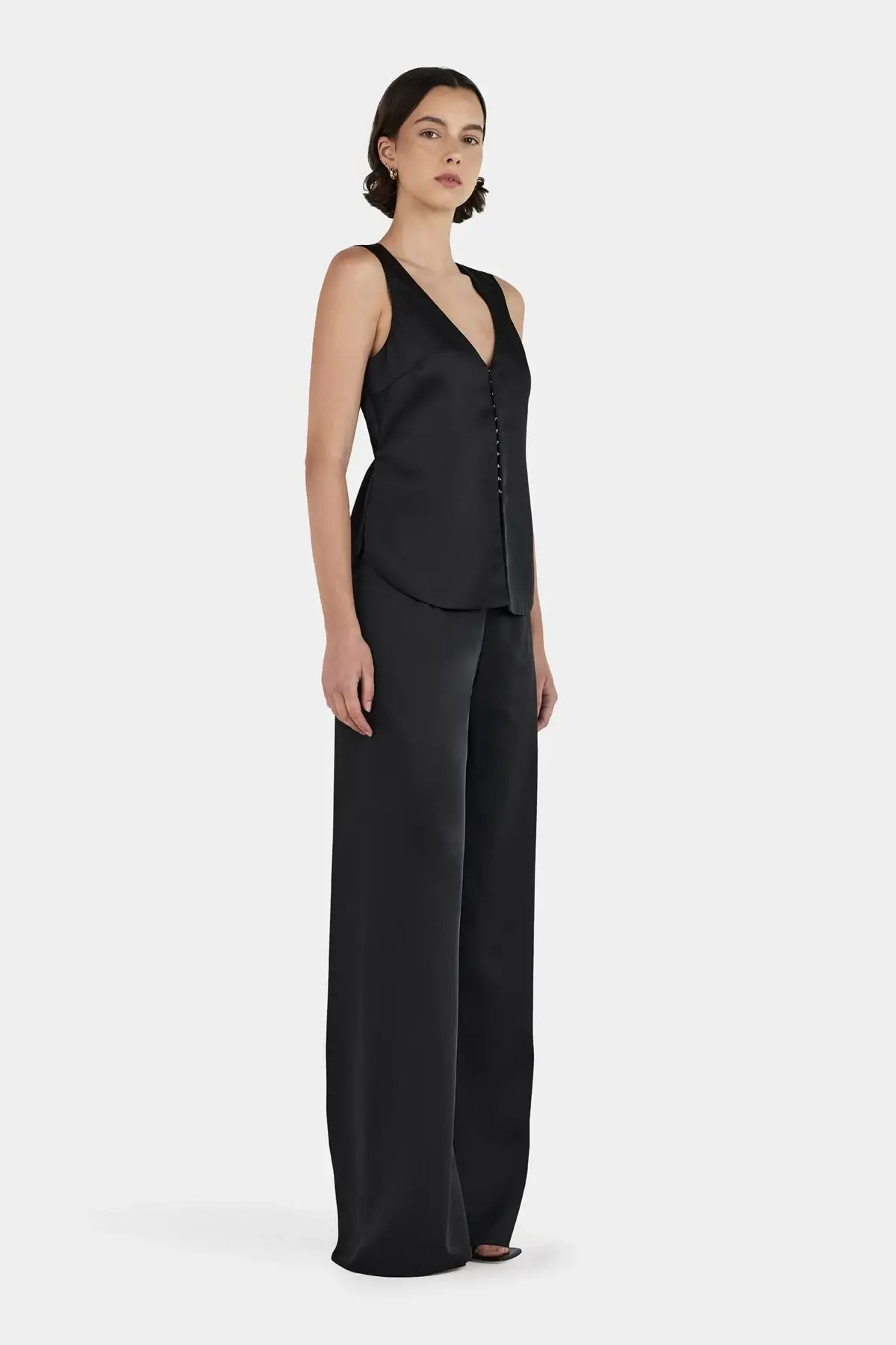 Hansel and Gretel Lane Satin Pant Black Size 10 photo 4