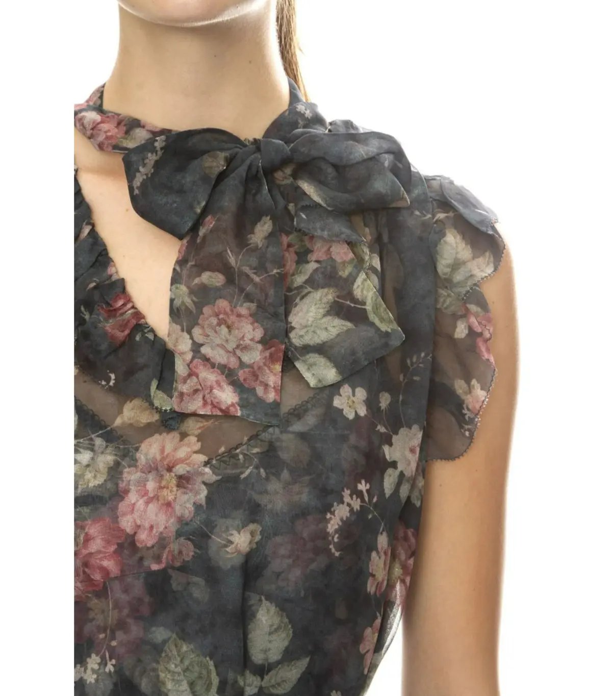 Zimmermann Unbridled Frill Dress Floral Size 1 / AU 10 photo 3