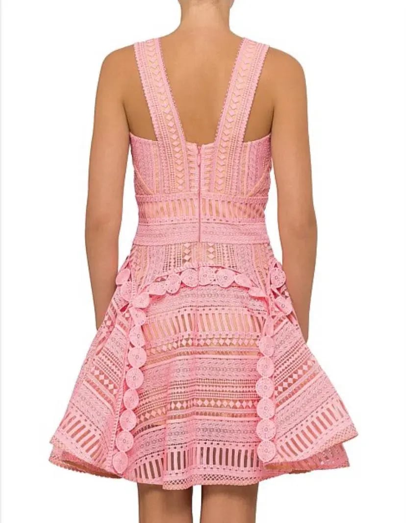 Thurley Hayley's Comet Dress Pink Size 12 photo 3