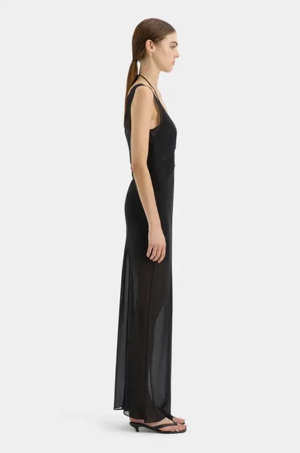 Sir the Label Avellino Lace Layered Dress Black Size 0 / AU 6 photo 2