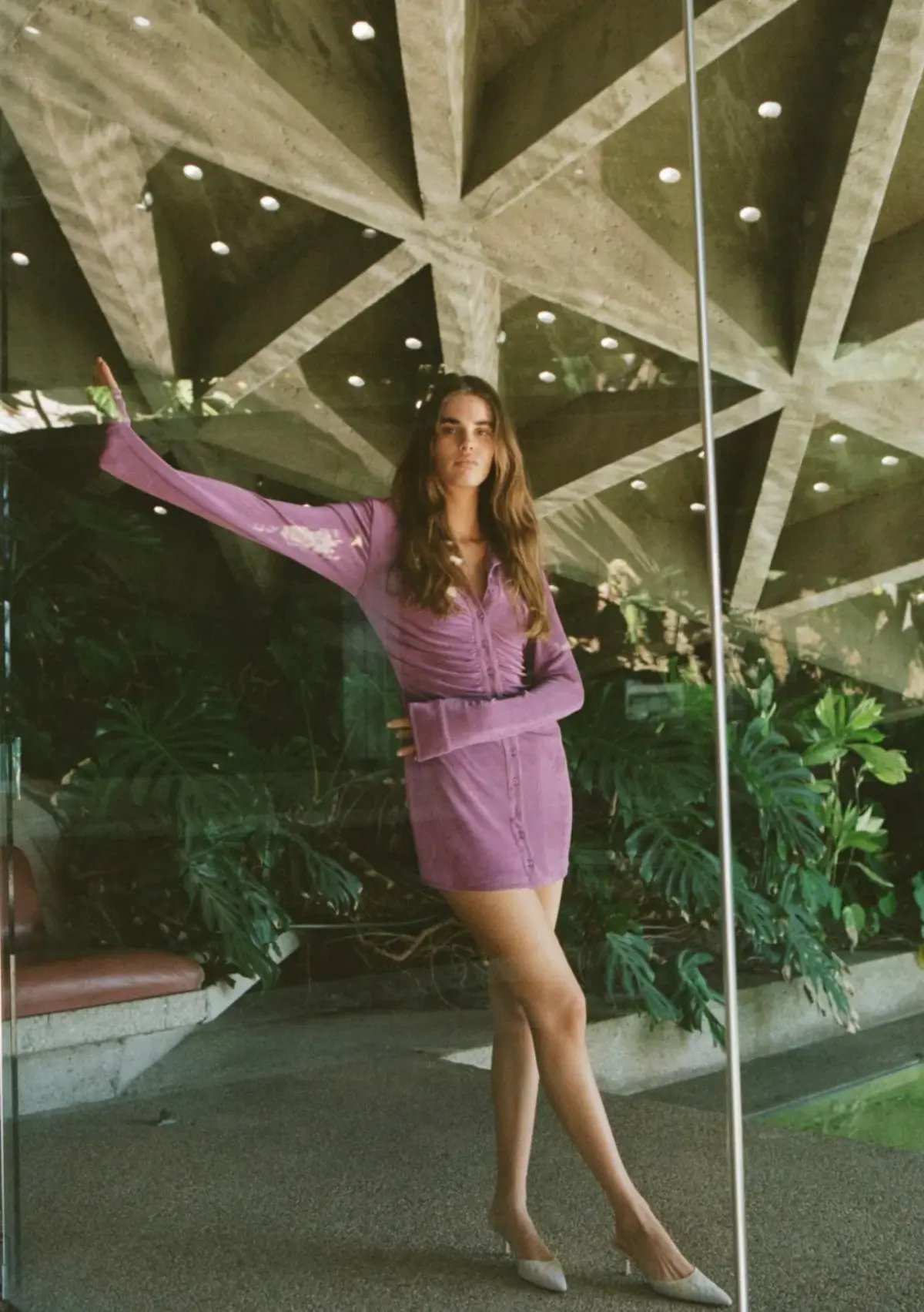 With Jean Andy Dress Violetta Size 8 photo 2