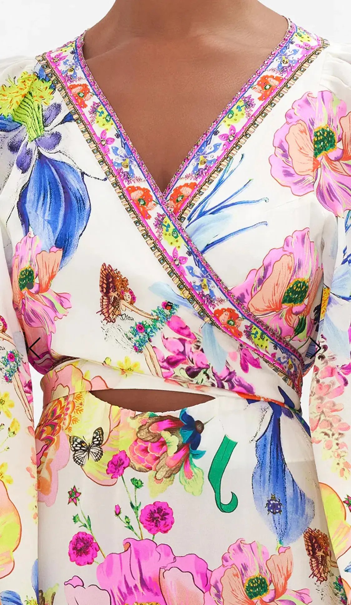 Camilla Wrap Tie Dress Fairy Gang Size 8 photo 2