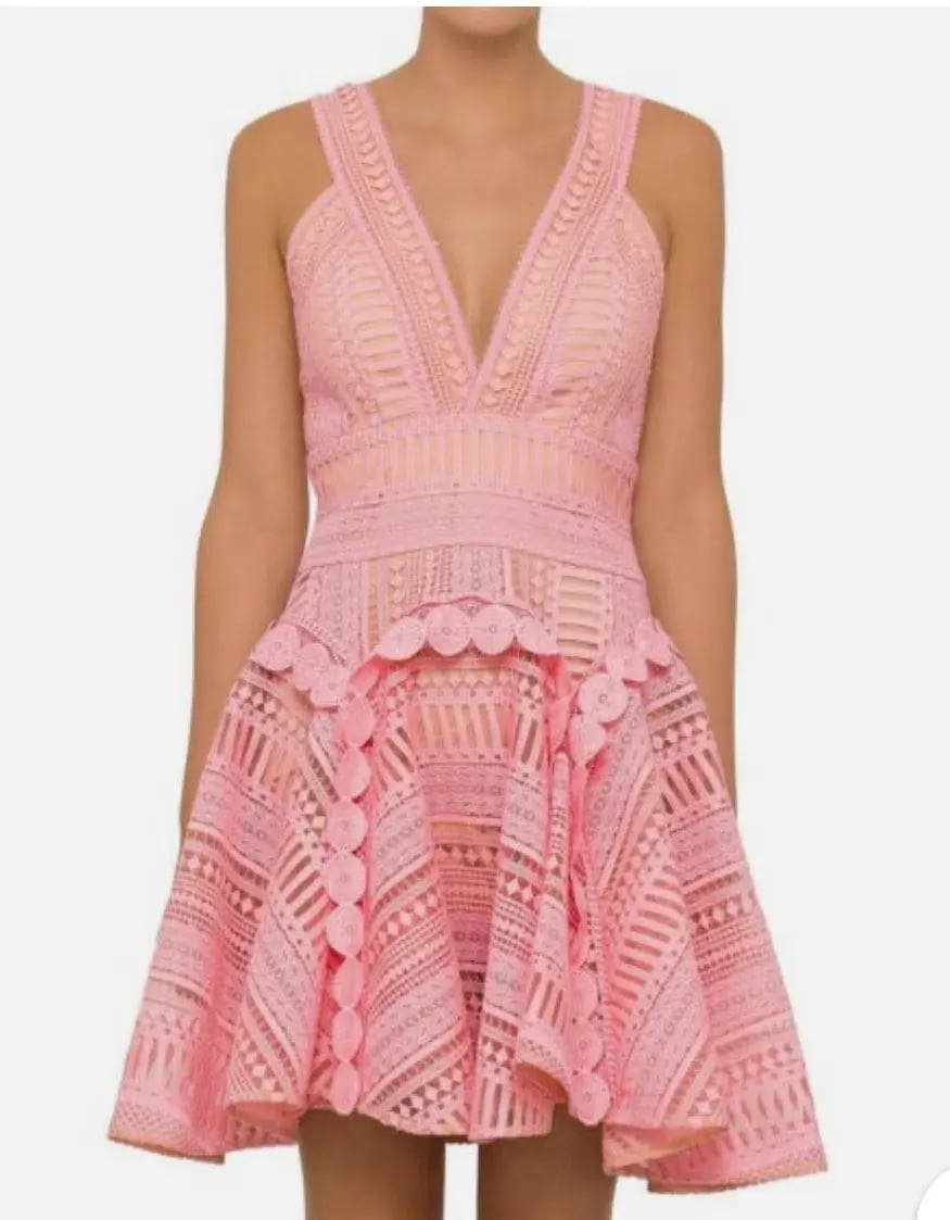 Thurley Haylleys Comet Dress Pink Size 10 photo 2