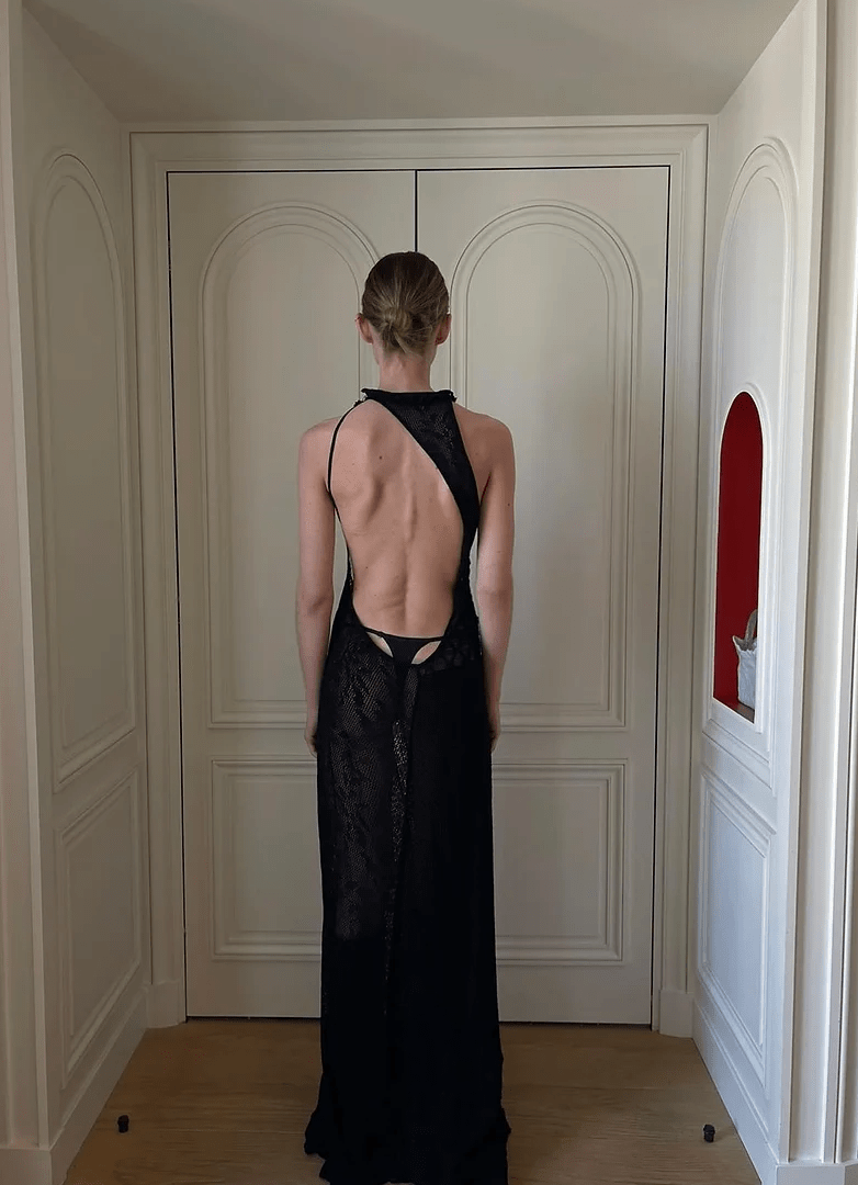 Roberta Einer Lily Dress in Black photo 2