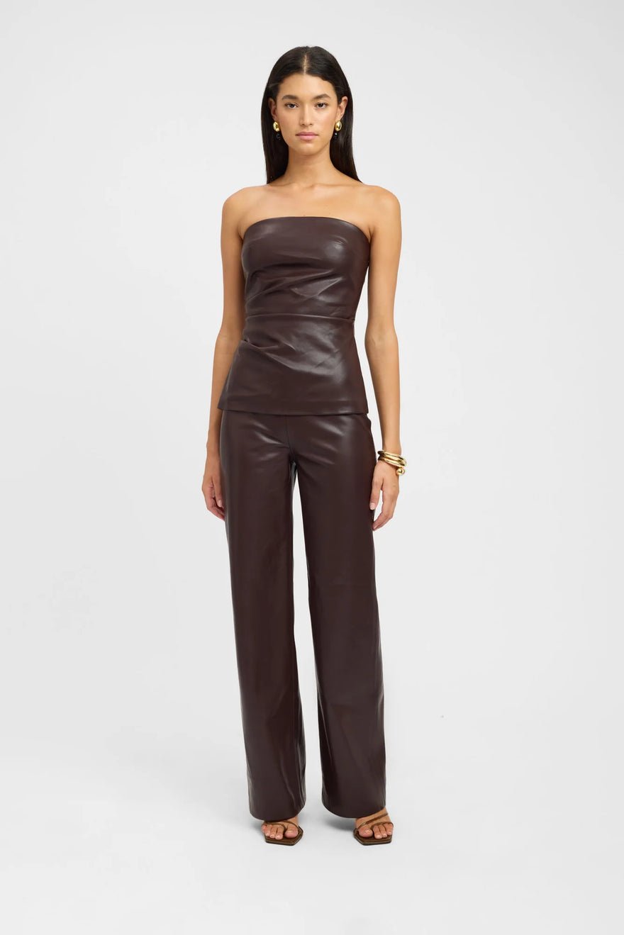Kookai Phoenix Rouched Set Chocolate photo 2