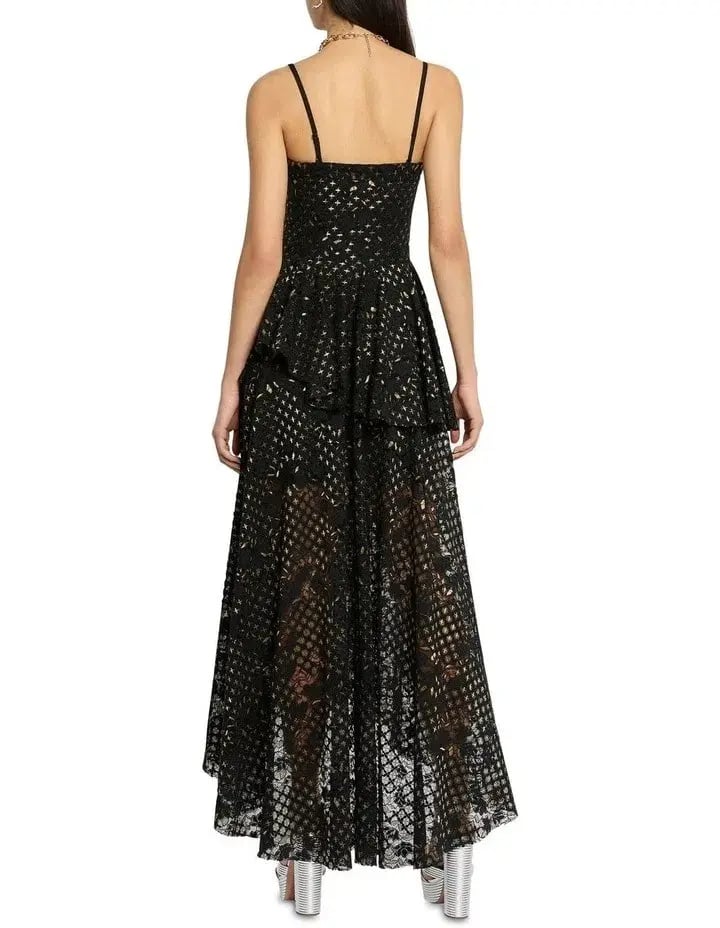 Sass and Bide Cocktails and Sunrise Dress Black Size 14 photo 3