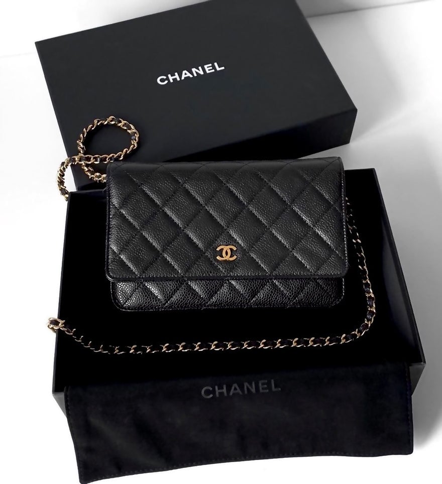 Chanel WOC In Black Caviar photo 2