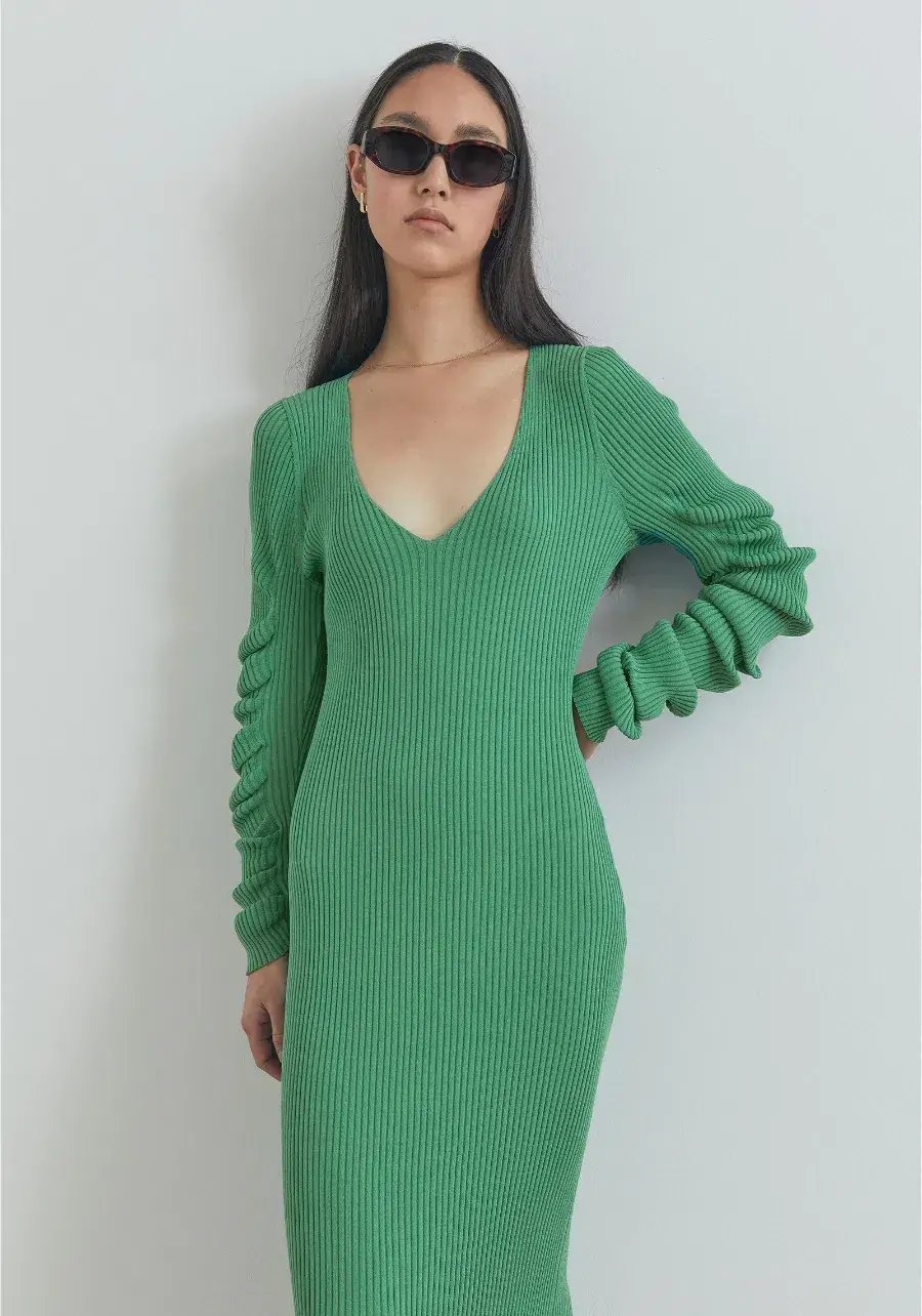 Viktoria & Woods Transcendent Dress in Aspen Green Size M / Au 10 photo 2