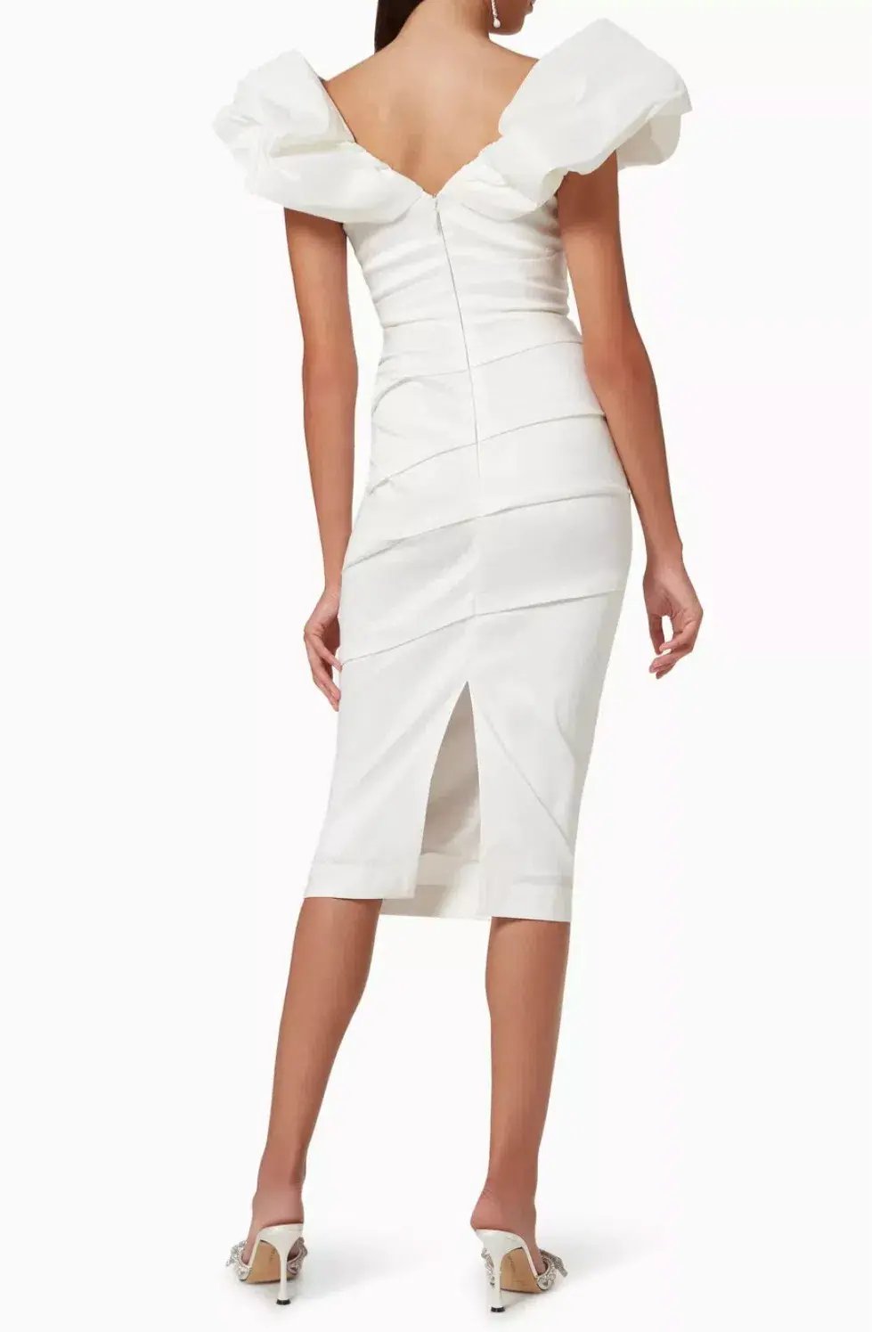 Rachel Gilbert Frey Dress White Size 0/AU6 photo 4