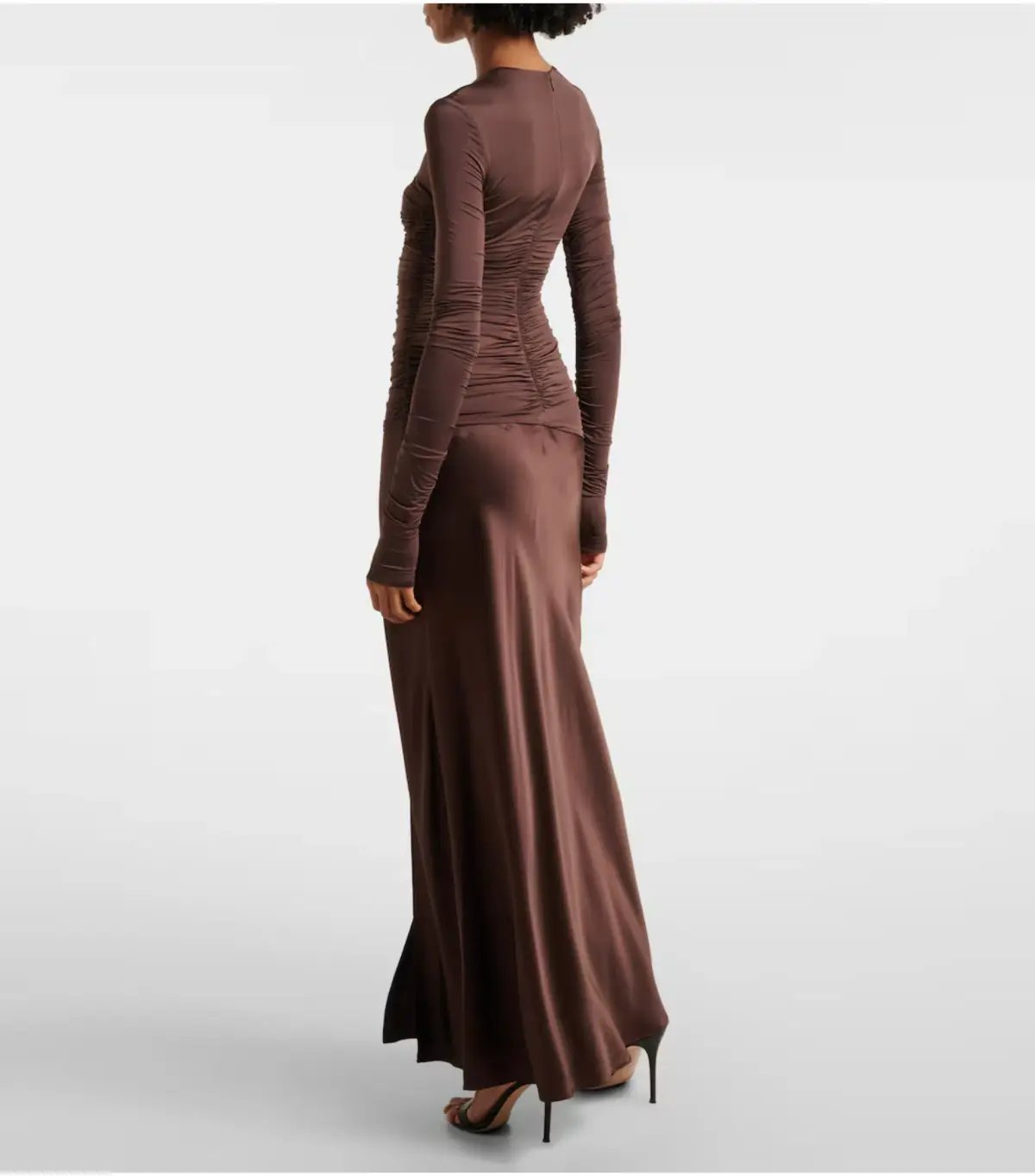 Sir the Label Alessia Draped Maxi Gown Brown Size 0 / AU 6 photo 2