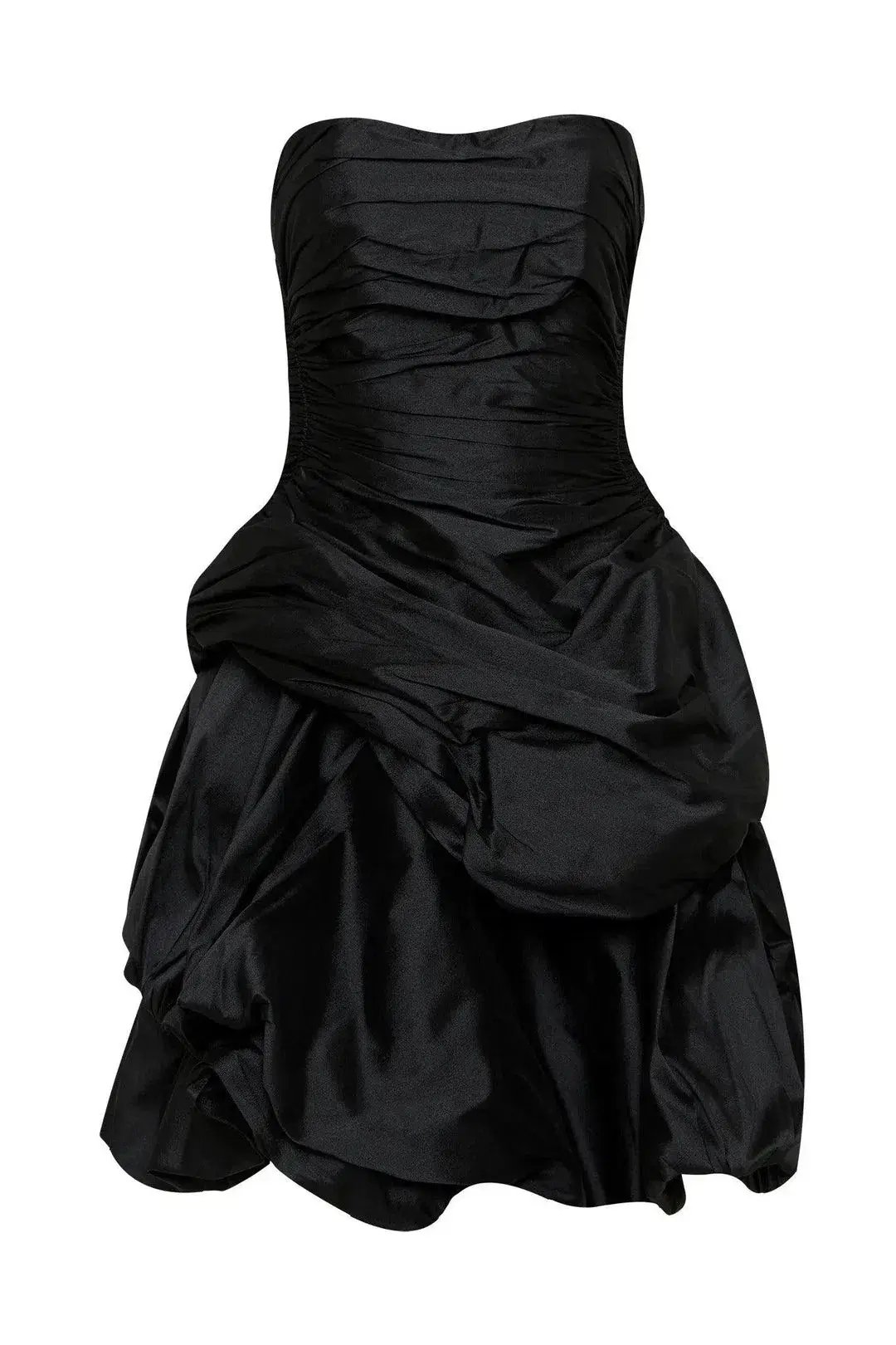 Aje Daybreak Strapless Mini Dress Black Size 10 photo 5