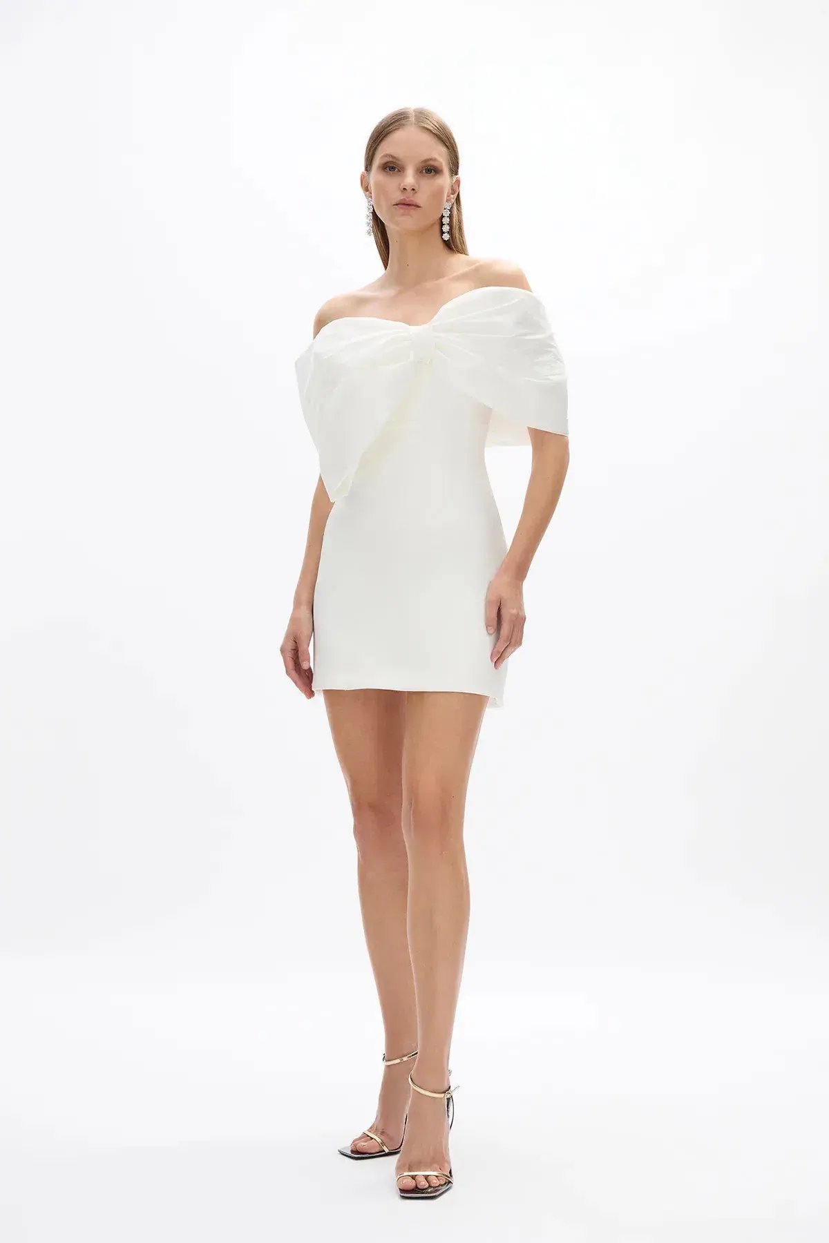RACHEL GILBERT KACE MINI / WHITE / SIZE 12 photo 2