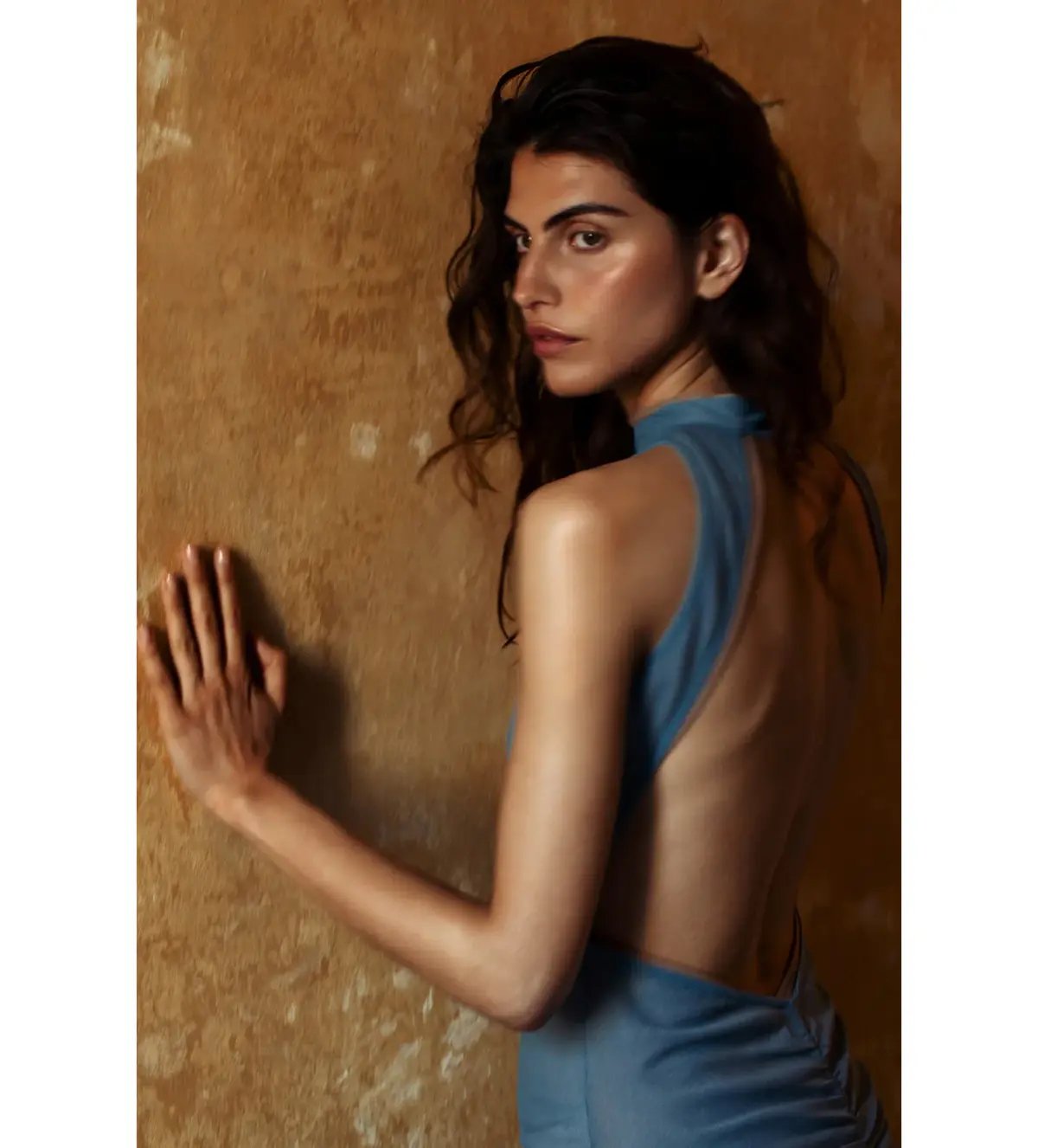 Sir The Label Ruby Open Back Gown in Aqua Size 10 photo 2