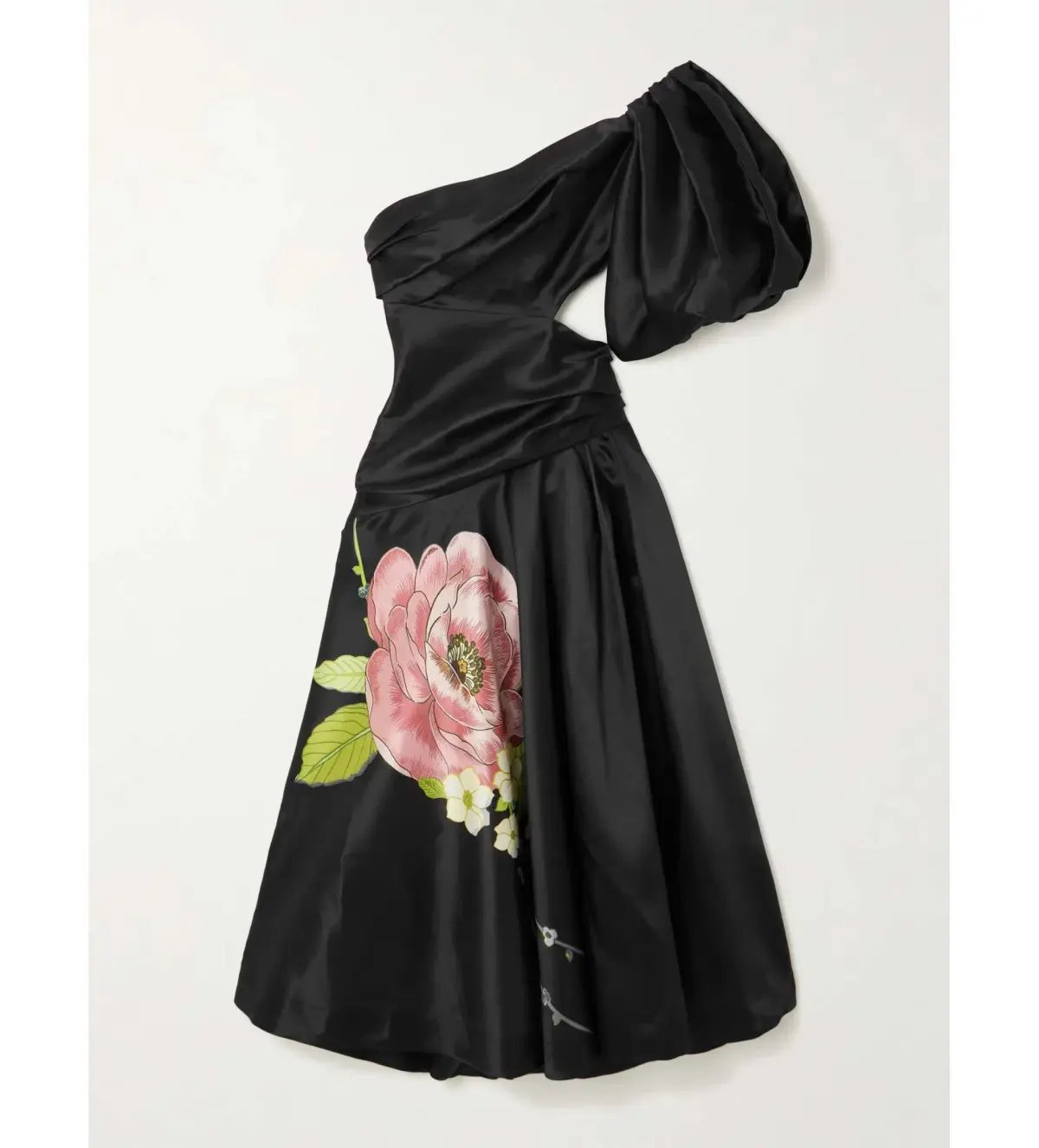 Alemais Regent Noir Gown Black Floral Size AU 16 photo 4