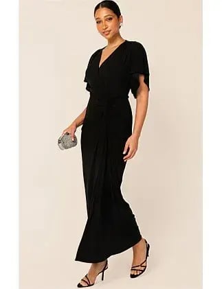 Sacha Drake THE EMPORIUM MAXI DRESS Black Size 14 photo 8
