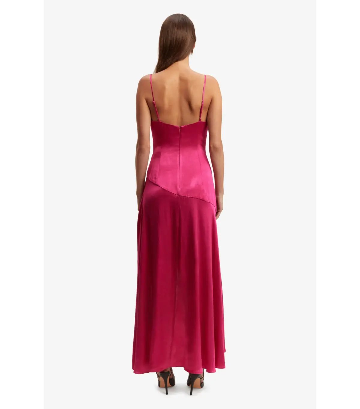 Bardot Sorella Midi Dress in Magenta Size AU 8 photo 3