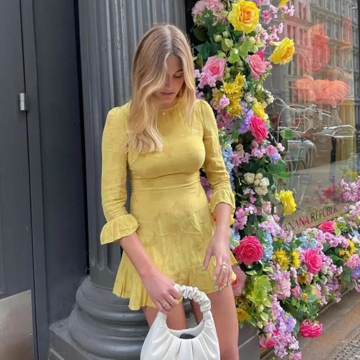Realisation Par The Mary Jane Dress Sunflower Size XS / Au 6 photo 3