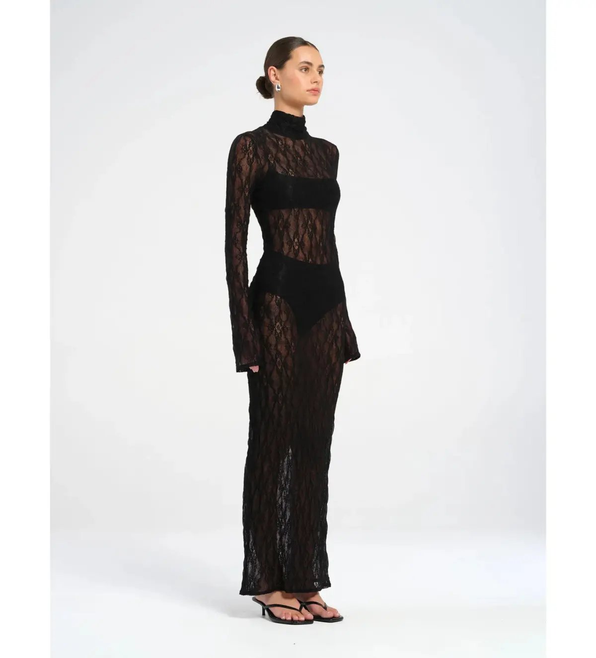 Benni Dante Maxi Dress in Black Size XS / AU 6 photo 2