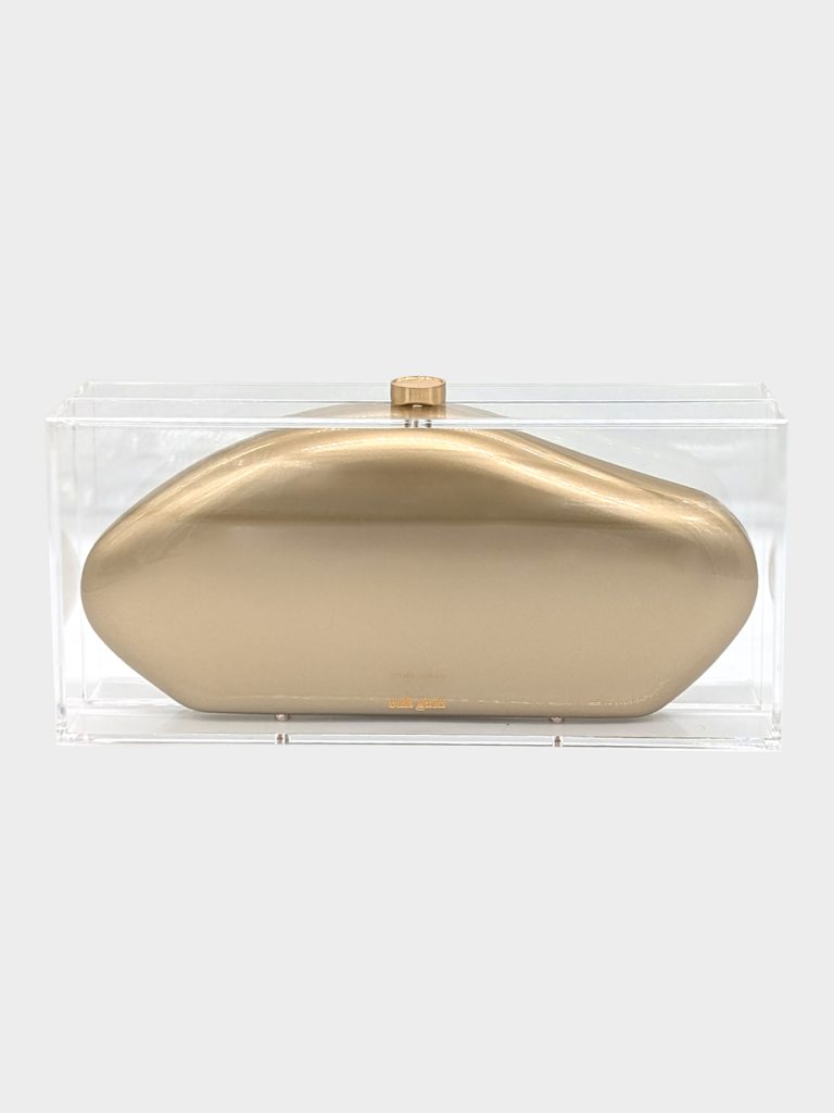 Cult Gaia Annika Clutch - Brass photo 2