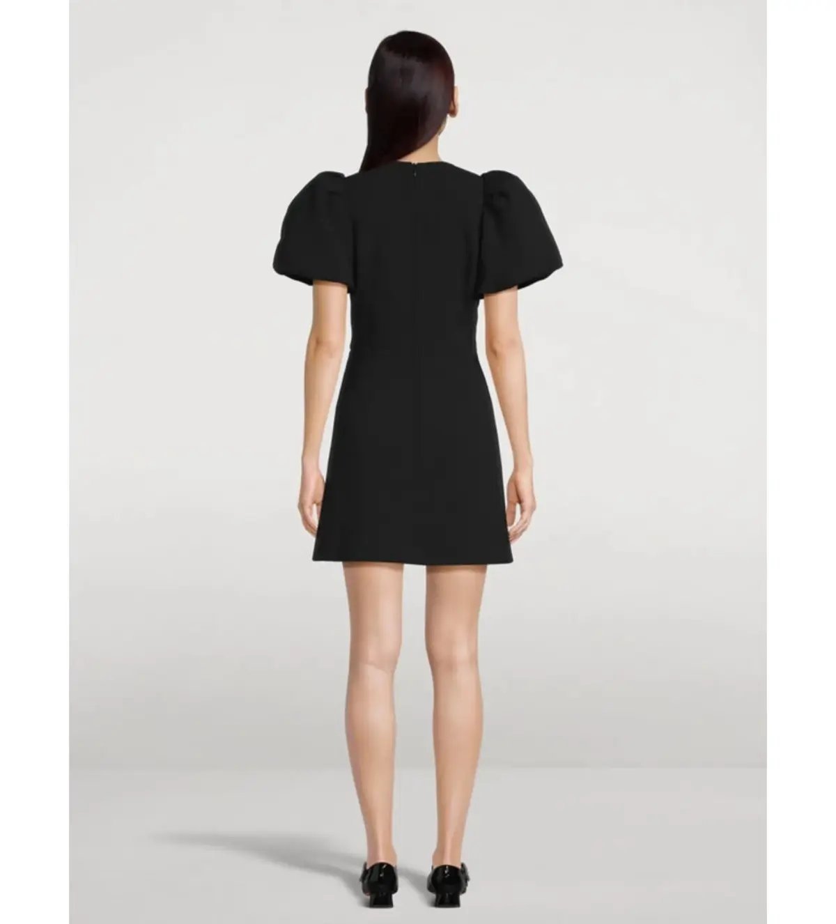 Rebecca Vallance Yvonne Bow Mini Dress in Black Size 10 photo 2