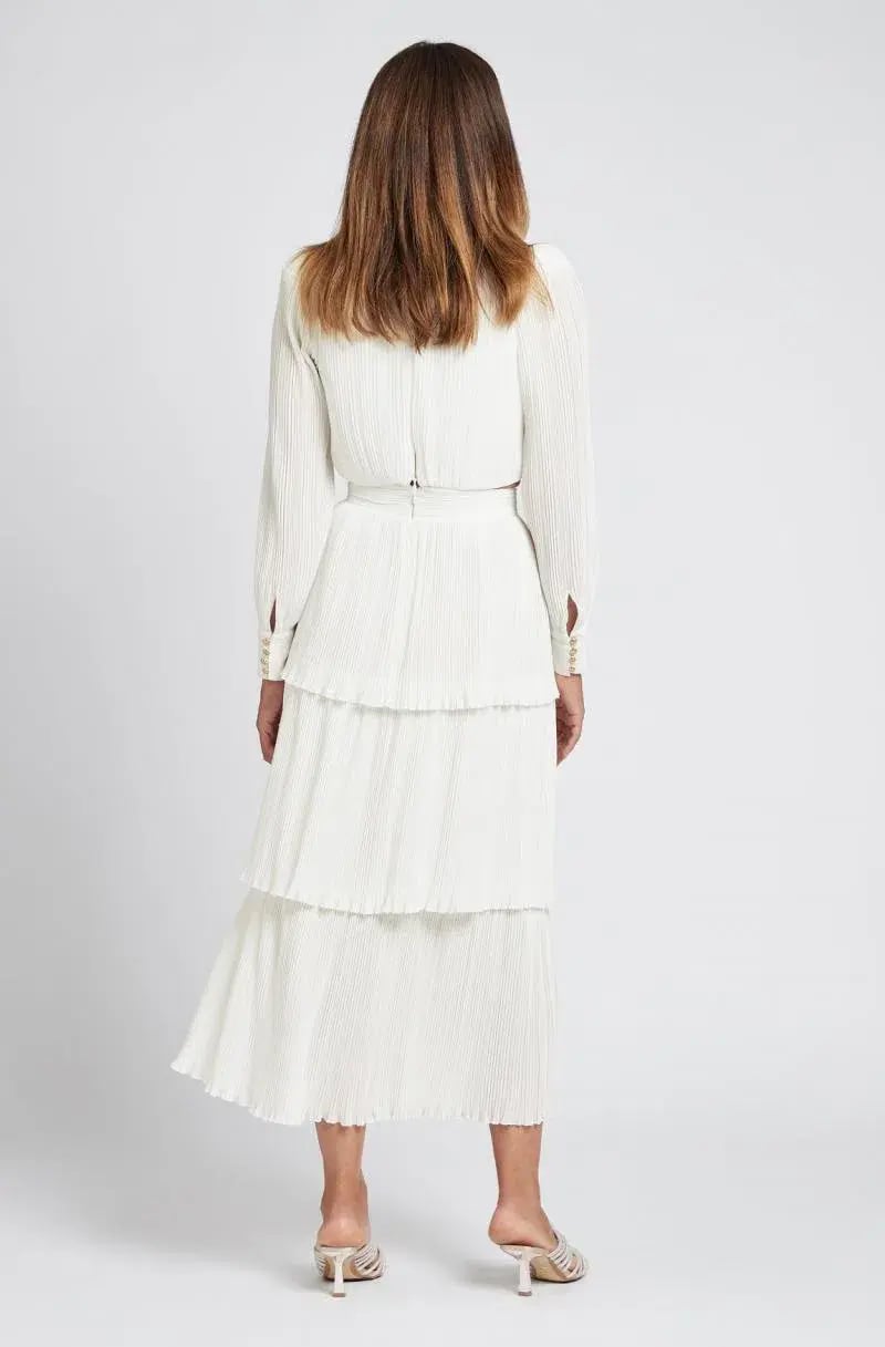 Sheike Daydreamer Top Ivory Size 10 photo 3