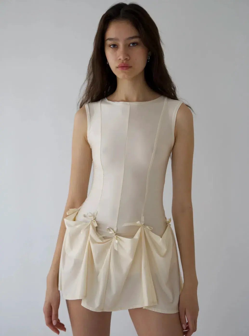 BUCI NY Heiress Dress In Cream Size 8 photo 3