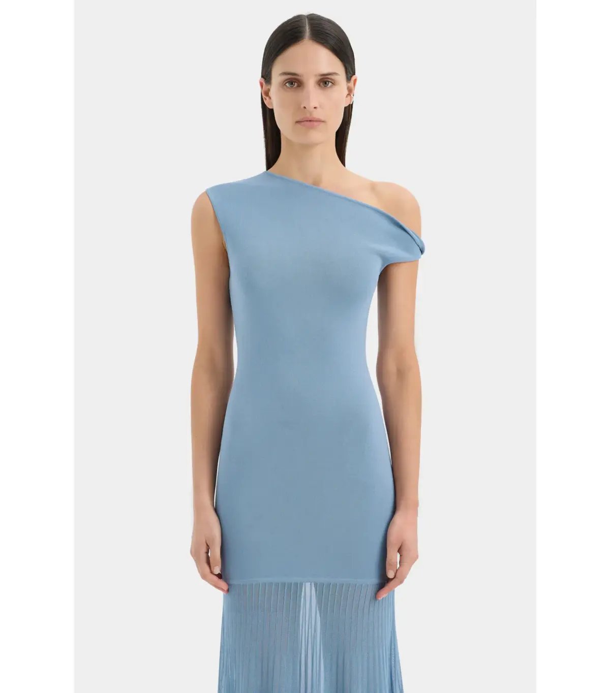Sir the Label Indigo Twist Maxi Dress in Blue Size 4 / AU 14 photo 3