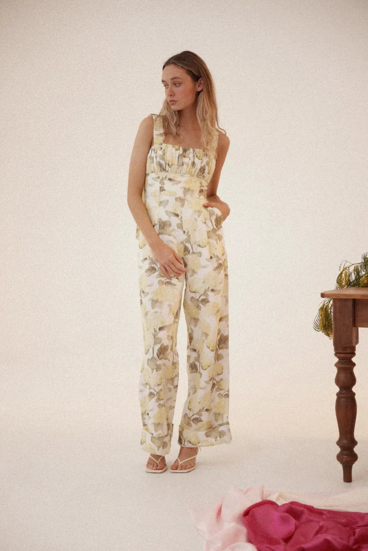 Acler Exeter Jumpsuit Floral Size 12 photo 3