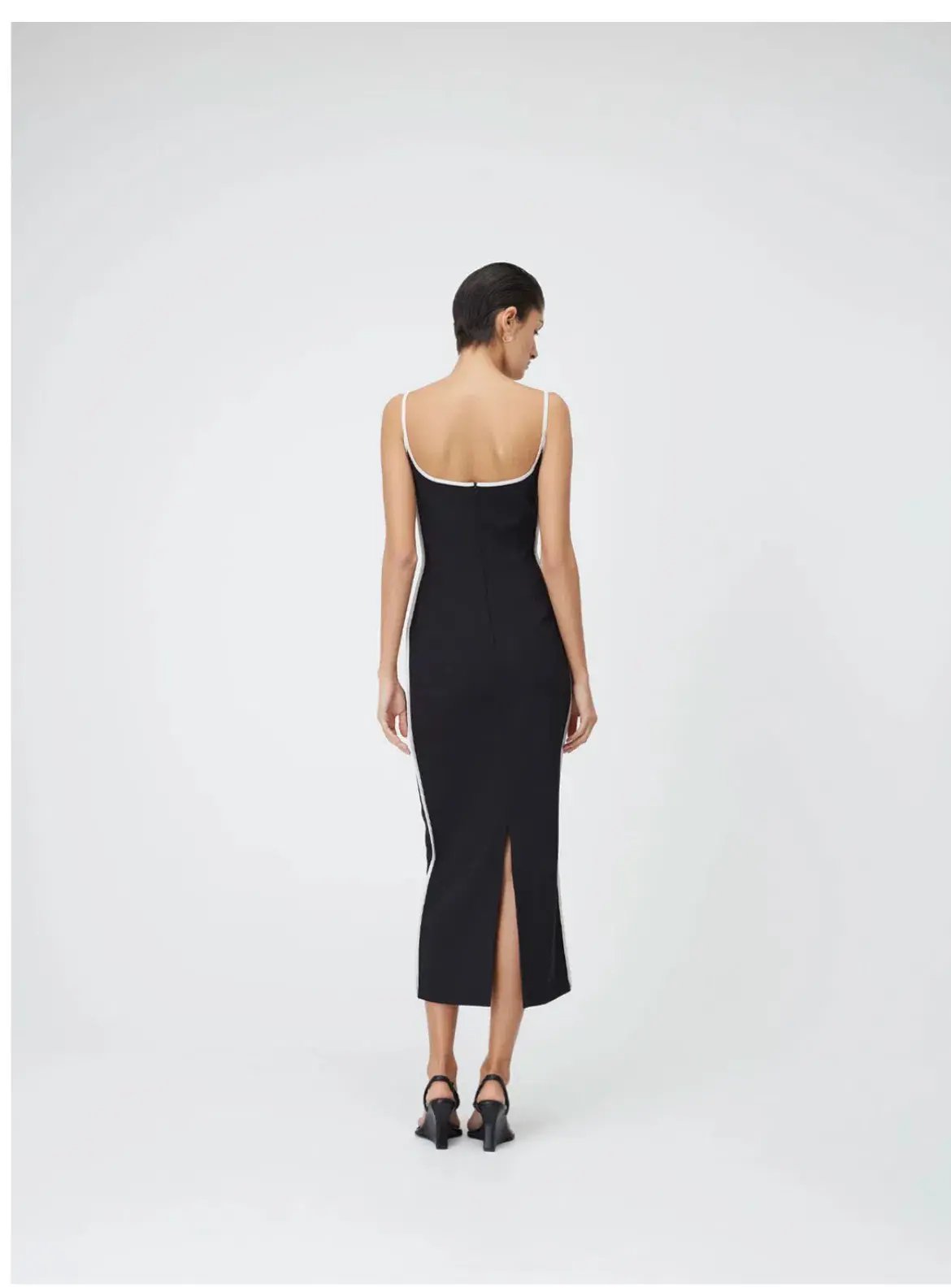 Paris Georgia Heart Dress Black/White Size 10 photo 2