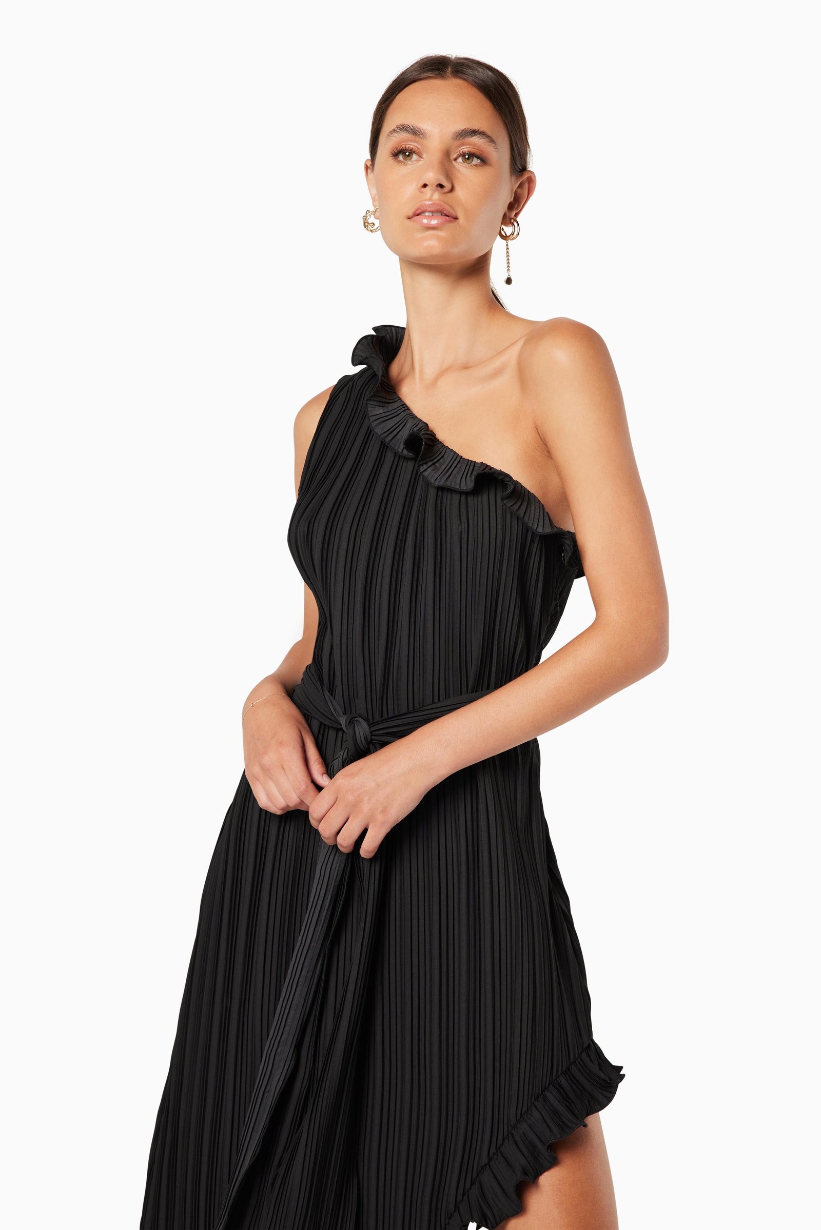 ELLIATT ITALIANATE DRESS - BLACK photo 6
