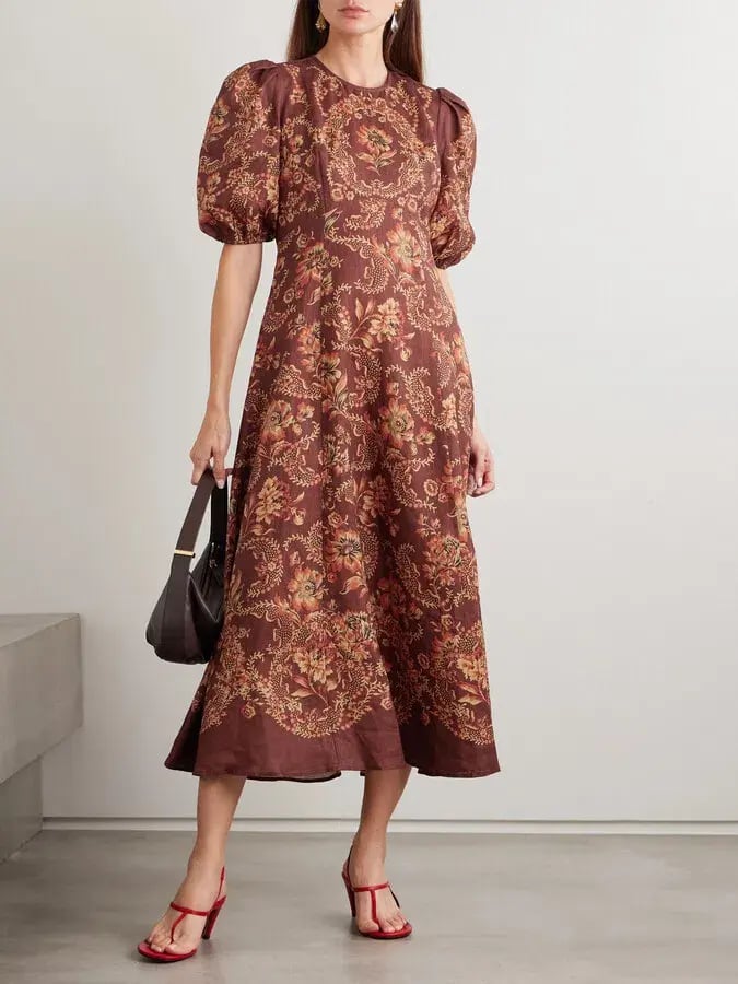 ALEMAIS SERAPHINA MIDI DRESS photo 2