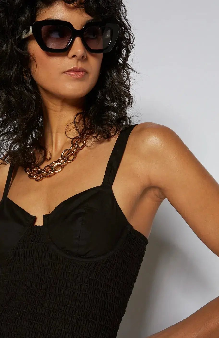 Scanlan Theodore Cotton Bralette Dress Black Size 0 / AU 6 photo 4