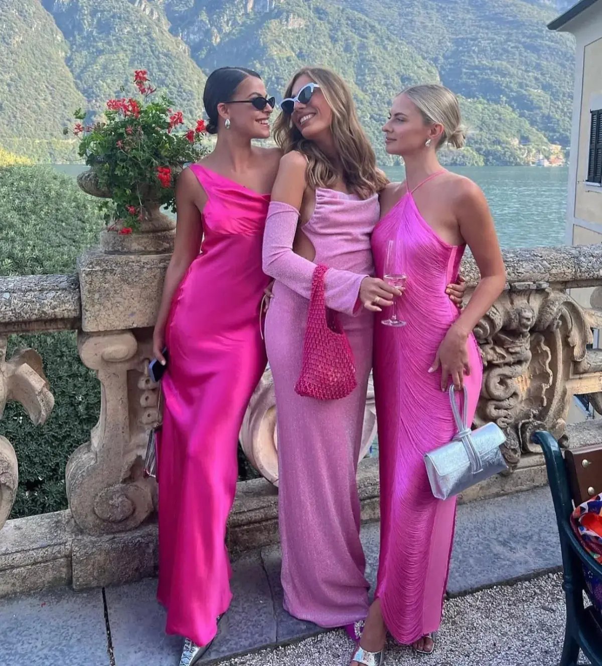 Natalie Rolt Monika Gown Neon Pink Size 1 / AU 8 photo 2