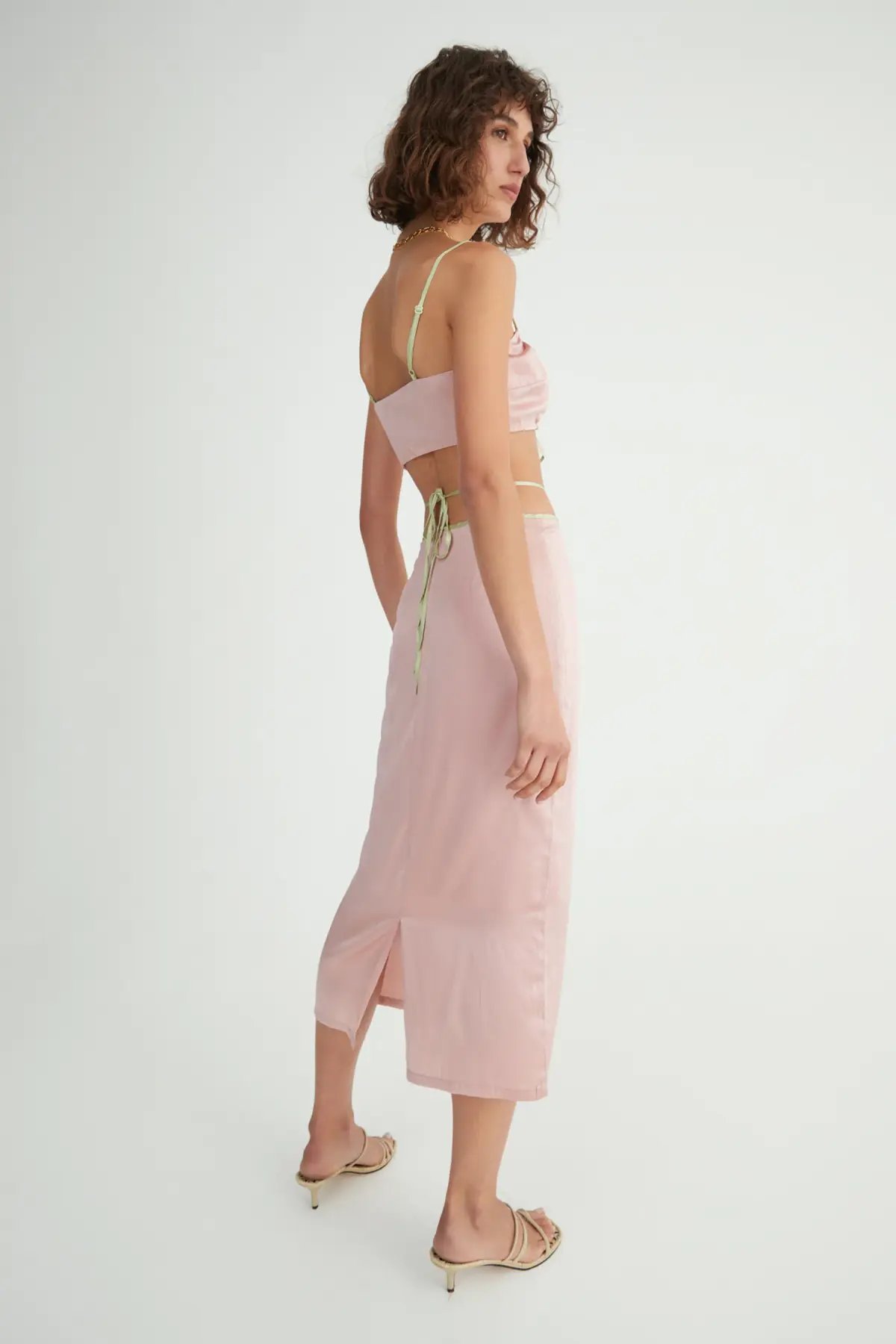 Hansen & Gretel Cali Top and Mariika Skirt Set Blush Size 8 photo 5
