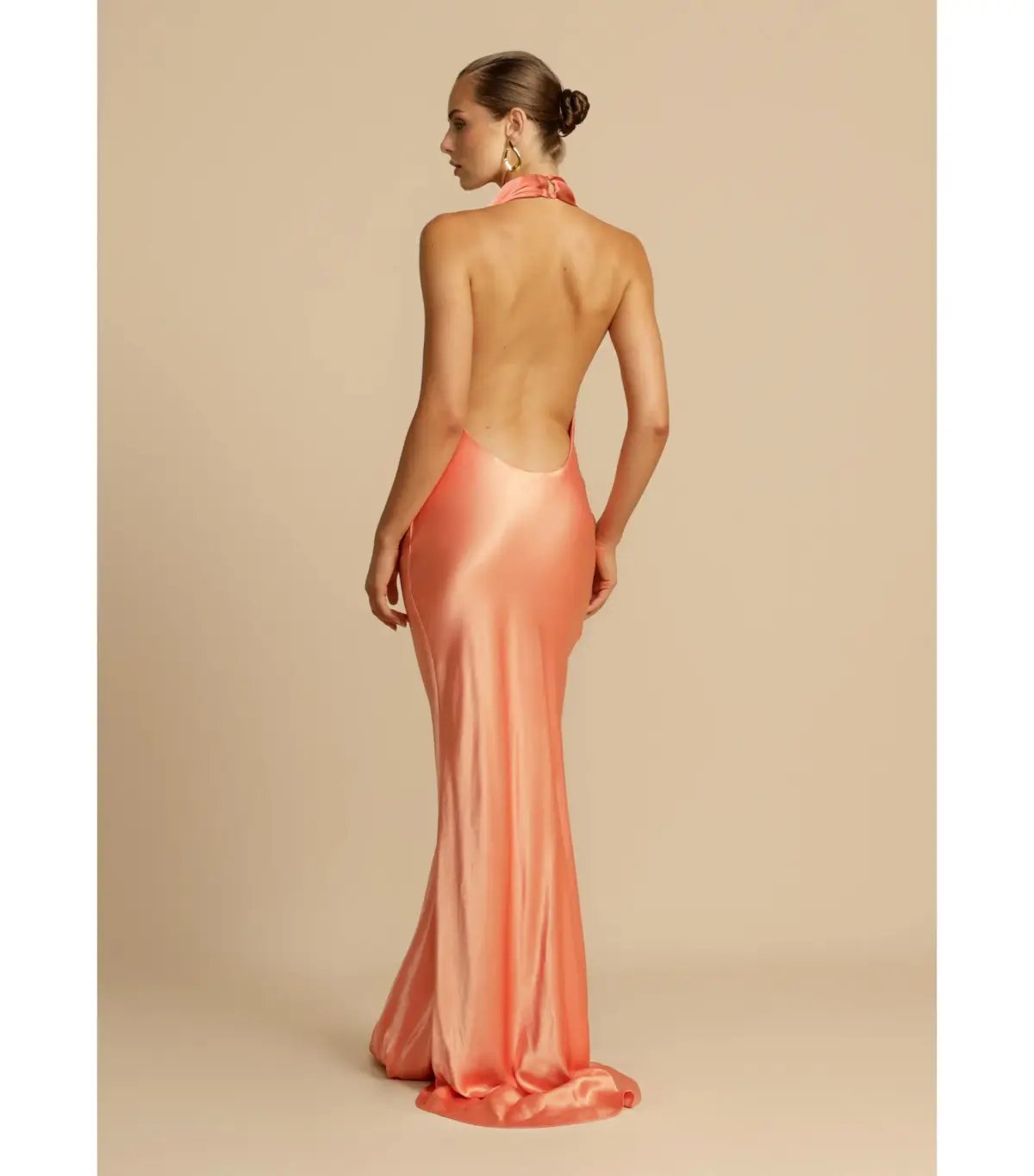 Arcina Ori Arcina Ori Gaia Maxi Dress Papaya Size S / AU 8 photo 3