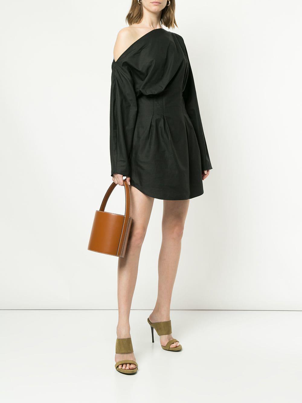 Camilla & Marc Steinem Off Shoulder Dress Black Size 10 photo 2
