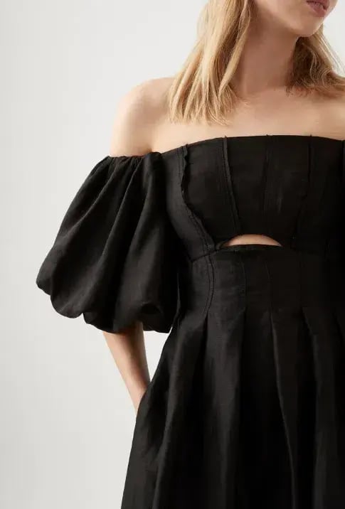 Eugenie Off Shoulder Midi Dress - 12 photo 2