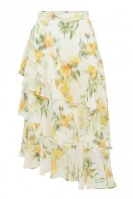 Sheike Blurred Floral Top & Skirt size 8 photo 2