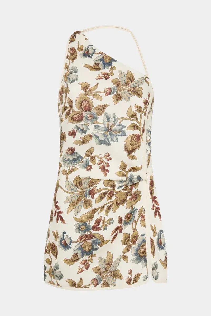 Sir the Label Eleanora Asymmetric Mini Dress in Viola Print Size 1 / AU 8 photo 4
