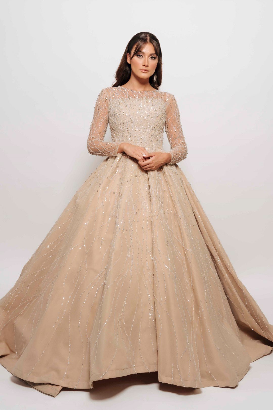 GRACE BALLGOWN BY INTEGRITY NUDE photo 5