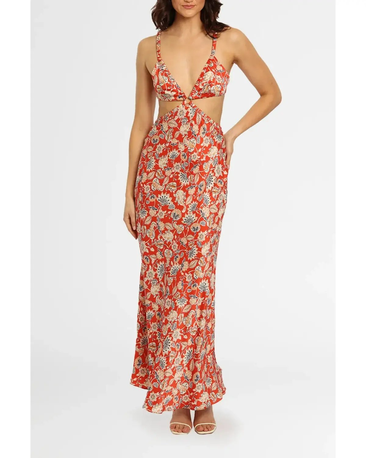 Bec & Bridge Ruby Maxi Dress Print Size AU 10 photo 2