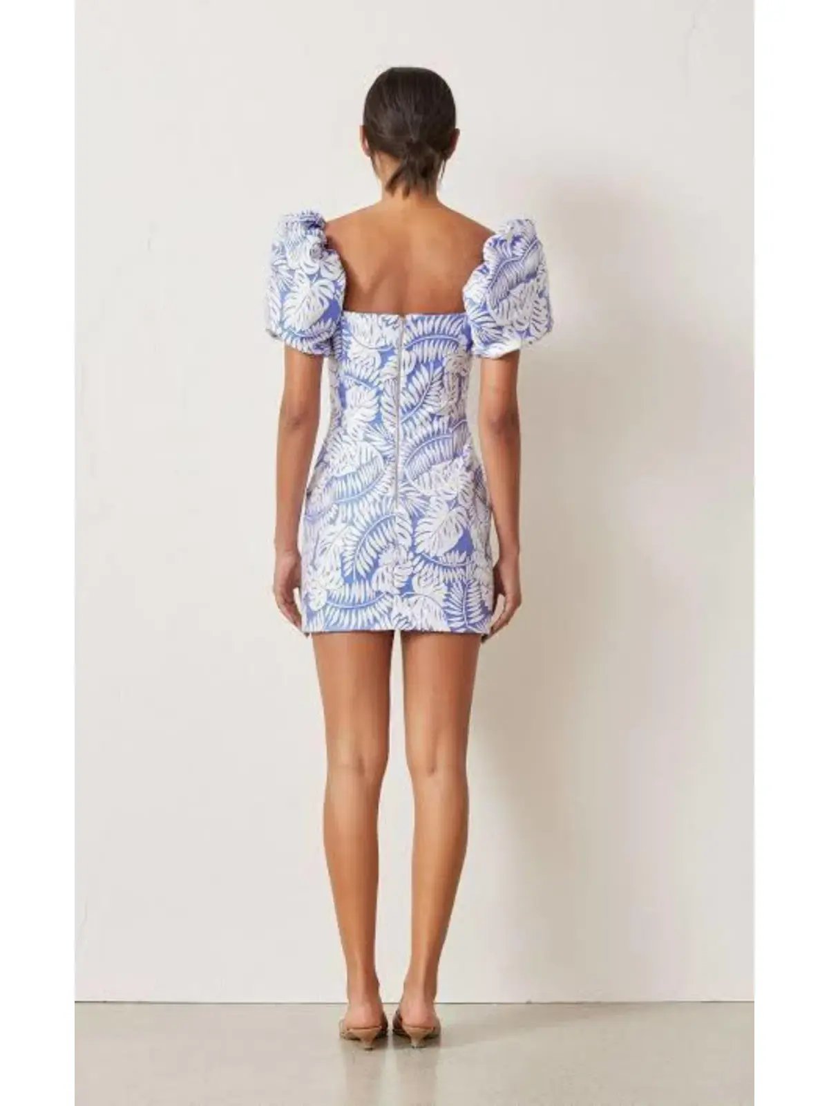 Bec & Bridge Banana Mini Dress Print Size AU 6 photo 3